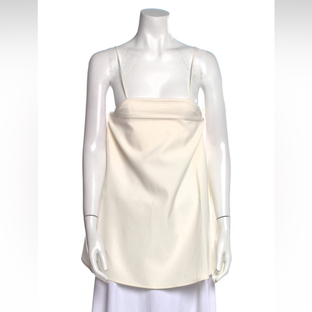 Gia Studios Square Neckline Sleeveless Tunic